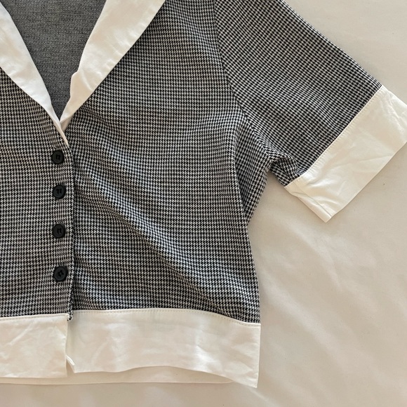 Cropped collared button down - Picture 5 of 5
